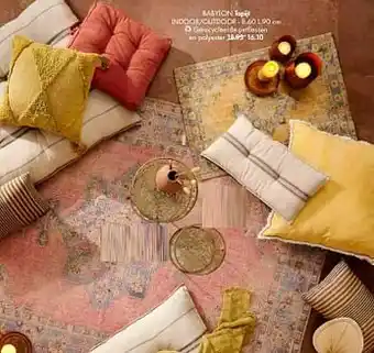 Casa Babylon tapijt indoor-outdoor aanbieding