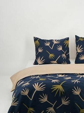 HEMA HEMA Dekbedovertrek - Zacht Katoen Donkerblauw (donkerblauw) aanbieding