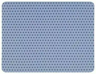 HEMA HEMA Placemat 32x42 Kunststof Plusjes Blauw aanbieding