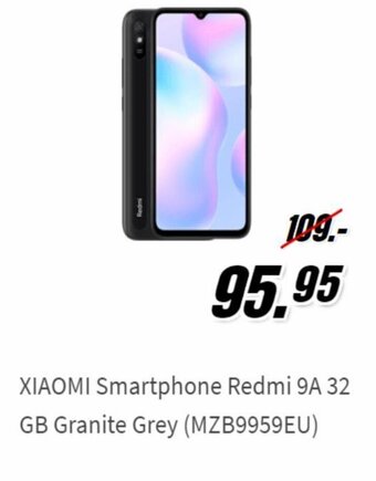 Xiaomi Smartphone Redmi 9A 32 GB Granite Grey (MZB9959EU)