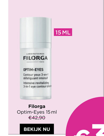ICI PARIS XL Filorga Optim-Eyes 15 ml aanbieding