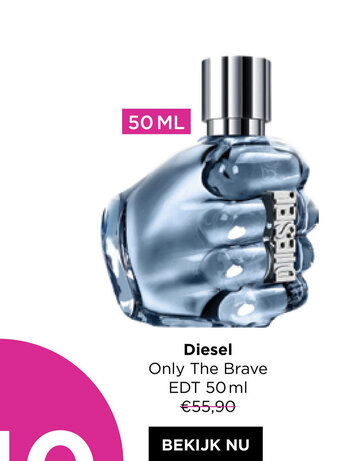 ICI PARIS XL Diesel Only The Brave EDT 50 ml aanbieding