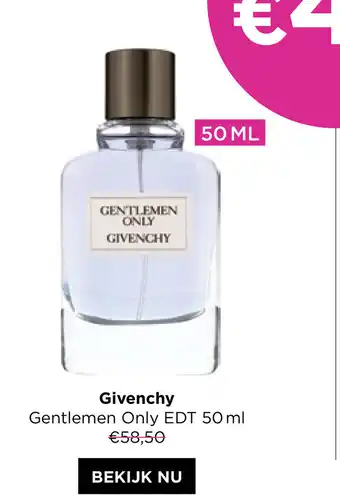 ICI PARIS XL Givenchy Gentlemen Only EDT 50 ml aanbieding