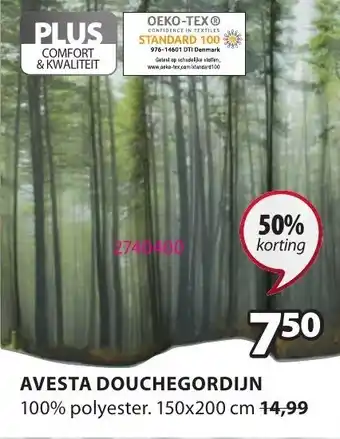 Avesta Douchegordijn