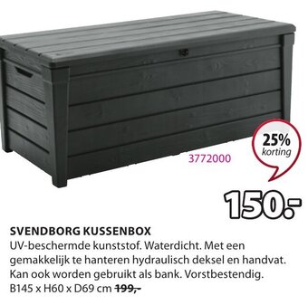 Jysk Svendborg Kussenbox aanbieding