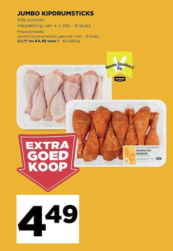 Jumbo Jumbo Kipdrumsticks aanbieding