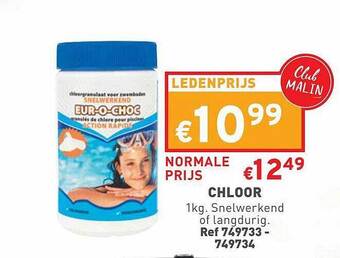 Trafic Chloor aanbieding