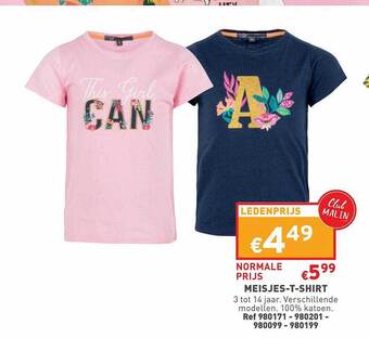 Trafic Meisjes Tshirt aanbieding