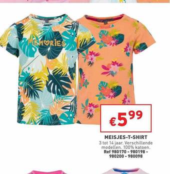Trafic Meisjes Tshirt aanbieding