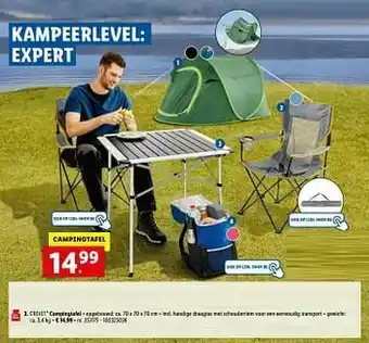 Campingtafel