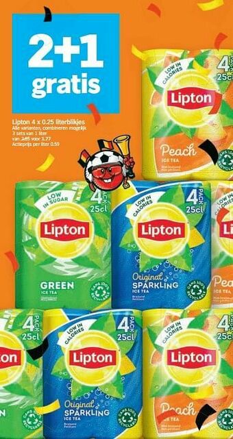 Albert Heijn Lipton aanbieding