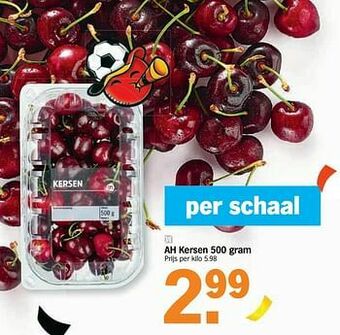 Albert Heijn Ah kersen aanbieding