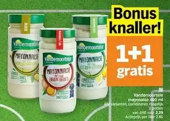 Albert Heijn Vandemoortele mayonaise aanbieding