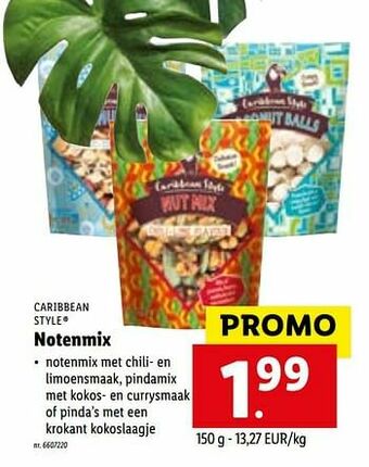 Lidl Notenmix aanbieding