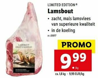 Lidl Lamsbout aanbieding
