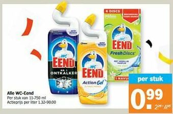 Albert Heijn Alle wc-eend aanbieding