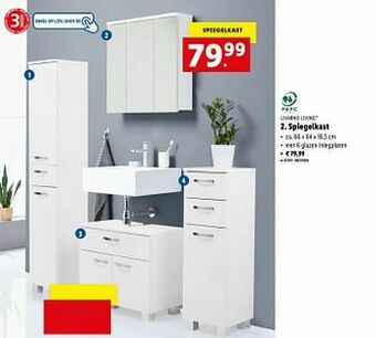 Lidl Spiegelkast aanbieding