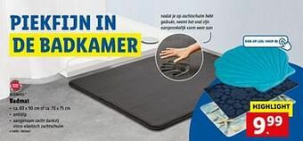 Lidl Badmat aanbieding