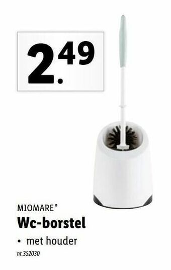 Lidl Wc-borstel aanbieding