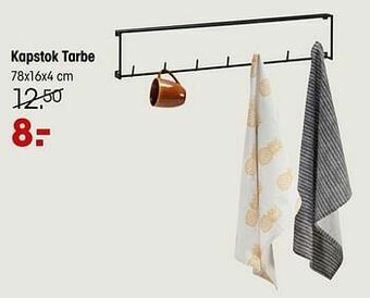 Kwantum Kapstok tarbe aanbieding