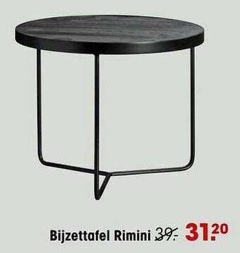 Kwantum Bijzettafel rimini aanbieding