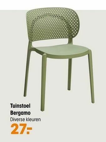 Tuinstoel bergamo