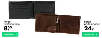 HEMA Heren portemonnee aanbieding
