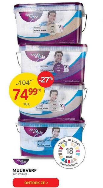 Brico Deco Mode Muurverf aanbieding