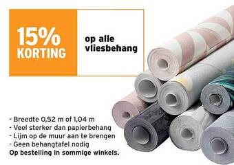 GAMMA Vliesbehang aanbieding