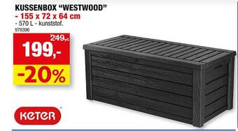 Hubo Kussenbox aanbieding