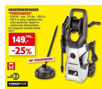 Hubo Hogedrukreiniger aanbieding