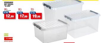 Hubo Opbergbox Met Deksel aanbieding