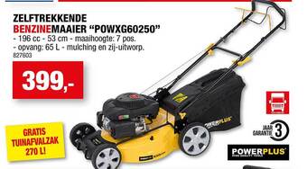 Hubo Zelftrekkende Benzine Maaier aanbieding