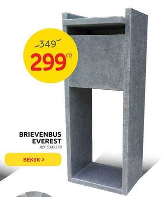 Brico Brievenbus Everest aanbieding