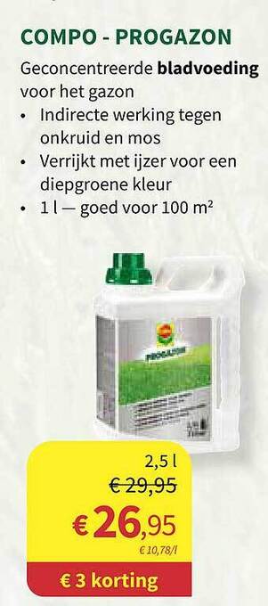 Horta Compo - Progazon aanbieding