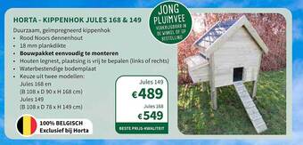 Horta - Kippenhok Jules 168 & 149