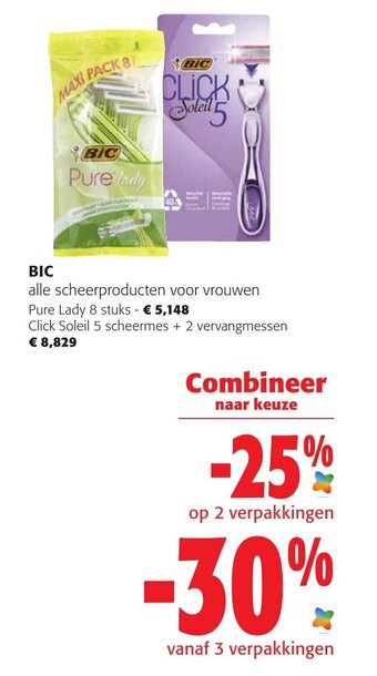 Colruyt BIC aanbieding