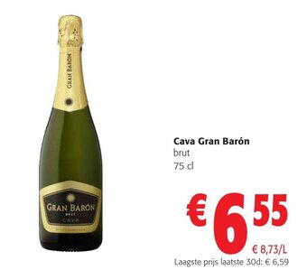 Colruyt Cava Gran Baron aanbieding