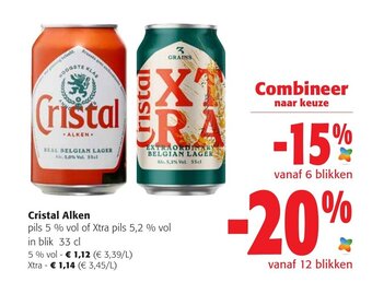 Colruyt Cristal Alken aanbieding