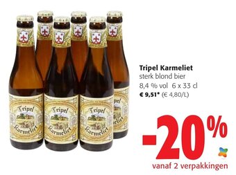 Colruyt Tripel Karmeliet aanbieding