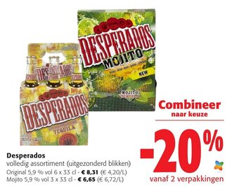 Colruyt Desperados aanbieding