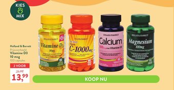 Vitamine D3 10 mcg 100 capsules