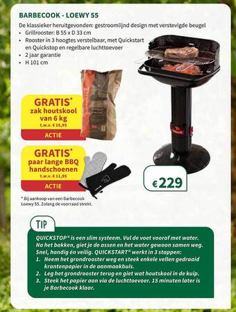 Horta Barbecook - Loewy 55 aanbieding