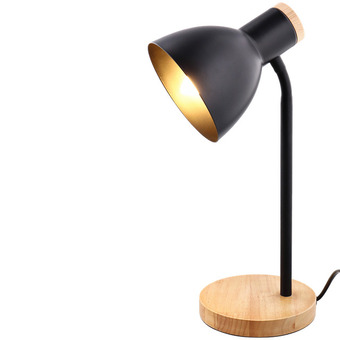Action Taffelamp met houten voet aanbieding