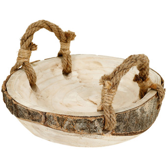 Seasons & Style paulownia-houten schaal
