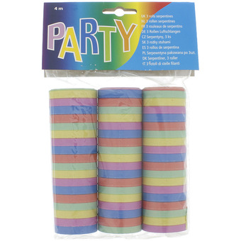Action Party serpentines aanbieding