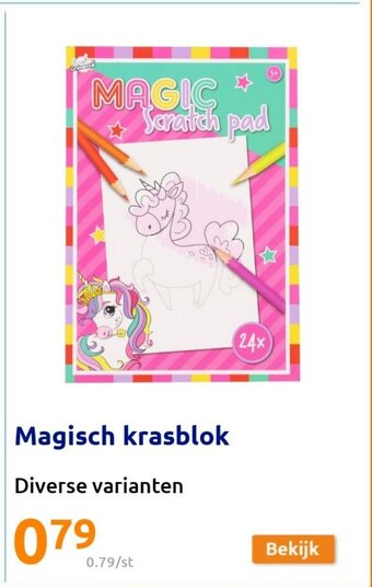 Magisch Krasblok