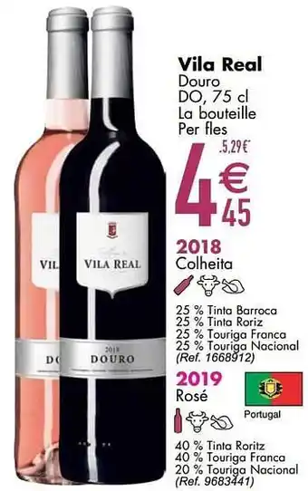 Cora Vila real douro do 2018 colheita 75cl aanbieding