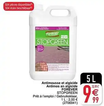 Cora Antimousse et algicide antimos an algicide forever stopgreen aanbieding