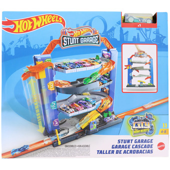 Action Hot Wheels stuntgarage aanbieding